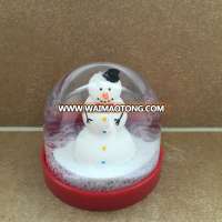 polyresin clear glass christmas balls wholesale and snow globe