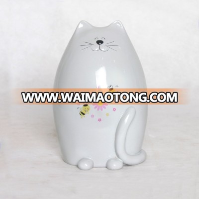 Trendy Design Animal Shape Cat Coin Bank