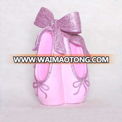 New Fashion Resin Crafts High Heel Shoe Piggy Bank