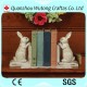 Hotsale Resin Animals Figure Design Resin Desk Bookend for Promotional Gift