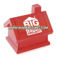 Promotion item plastic material coin saving bank house shaped money box